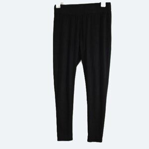 COPY - Nordstrom black faux suede pants elastic waist size L